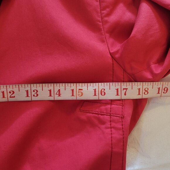 JACOB Red Short Jacket with Belt NWOT - Picture 5 of 8